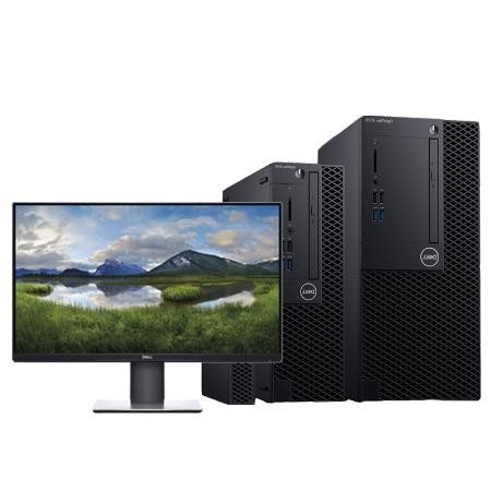 OptiPlex 3070 Tower 260187（I3-9100处理器/4G内存/128G固态+1T硬盘/集显/DVDRW/硬盘保护/21.5显示器）